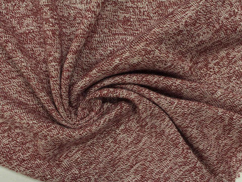 Viscose Polyester Jersey Knit Fabric, 205 gsm, 160 cm — Red