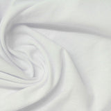 100% Polyester Jersey Knit Fabric, 170 gsm, 180 cm — White — photo 2