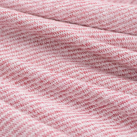 Red Heathered-Marl Chunky Knit, Viscose