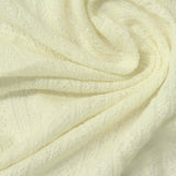 Cream Vertical-Stripe Jacquard, Cotton-Poly — photo 2