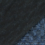 Blue Geometric Chunky Knit, Polyester — photo 2