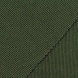 Viscose Stretch Rib Knit Fabric, 260 gsm, 126 cm — Green — photo 2