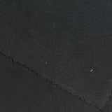 Cotton Stretch Rib Knit Fabric, 295 gsm — Black — photo 2