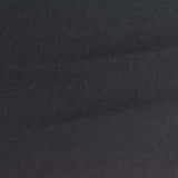 Viscose Nylon Stretch Ponte Knit Fabric, 300 gsm, 150 cm — Black — photo 2