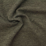 Dark Green Marl French Terry, Cotton — photo 2