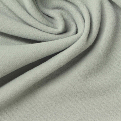 Brushed 100% Polyester Piqué Knit Fabric, 210 gsm, 175 cm — Green