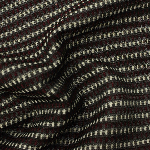 Off-White Stripes Chunky Knit, Poly-Acrylic