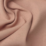 Cotton Stretch Rib Knit Fabric, 280 gsm, 165 cm — Pink — photo 2