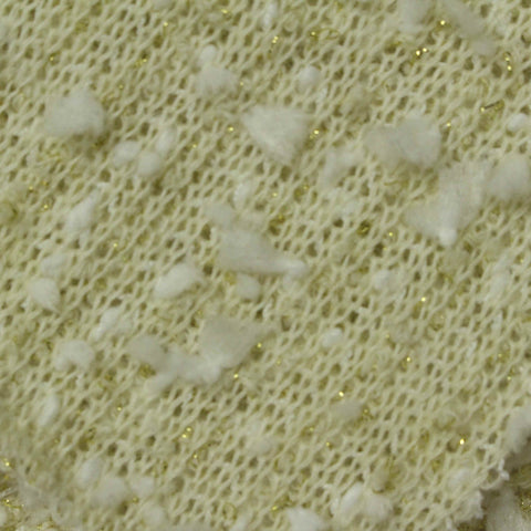 Cream Textured-Marl Bouclé