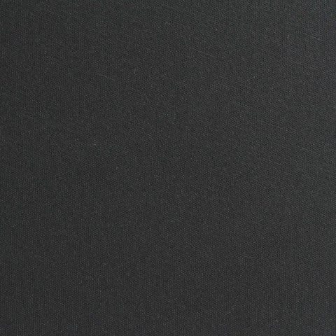 Polyester Viscose Stretch Scuba Knit Fabric, 310 gsm, 160 cm — Black
