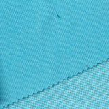 Polyester Cotton Stretch Waffle Knit Fabric, 300 gsm, 155 cm — Blue — photo 2