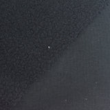 Brushed Polyester Cotton Waffle Knit Fabric, 330 gsm, 163 cm — Black — photo 2