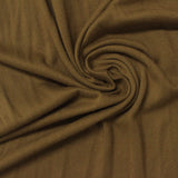 Polyester Stretch Milk Silk Knit Fabric, 180 gsm, 175 cm — Khaki — photo 2