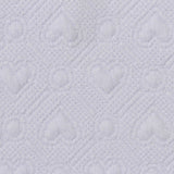 Lavender Heart Jacquard, Cotton-Poly — photo 2