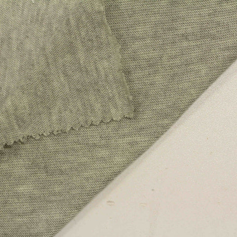 Polyester Viscose Jersey Knit Fabric, 135 gsm, 150 cm — Khaki