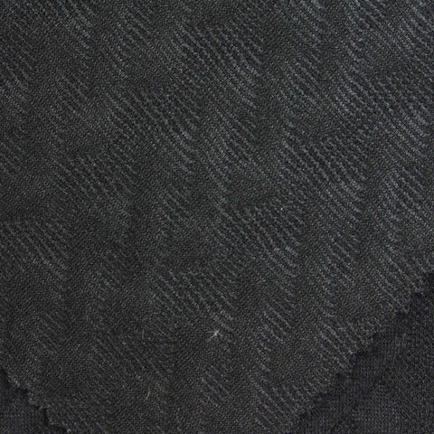 Dark Grey Diamond Jacquard, Polyester, 300 gsm