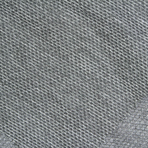 Grey Marl Jacquard, Polyester, 115 gsm