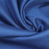 Viscose Nylon Stretch Ponte Knit Fabric, 360 gsm, 160 cm — Blue — photo 2