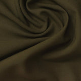 Polyester Cotton Twill Fabric, 100 gsm, 150 cm — Khaki — photo 2