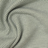 Black Horizontal-Stripe Knit, Polyester — photo 2