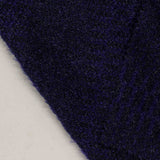 Deep Purple Marl Chunky Knit, Polyester — photo 2