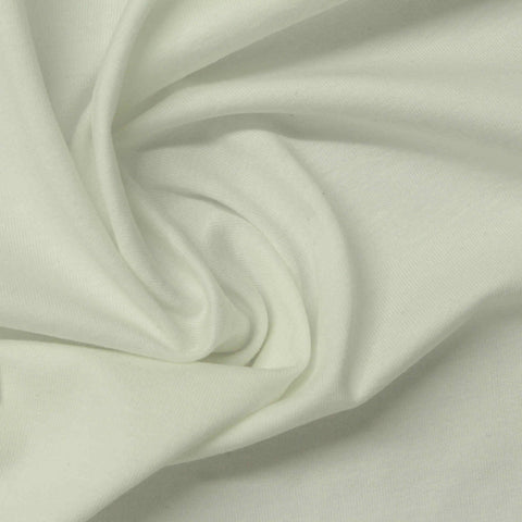 Cotton Stretch Jersey Knit Fabric, 177 gsm, 176 cm — Green