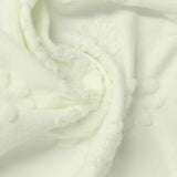 Cream Floral Jacquard, Polyester — photo 2