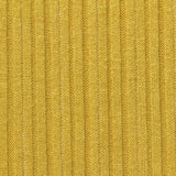 Viscose Polyester Blend Rib Knit Fabric, 150 gsm, 155 cm — Yellow — photo 2