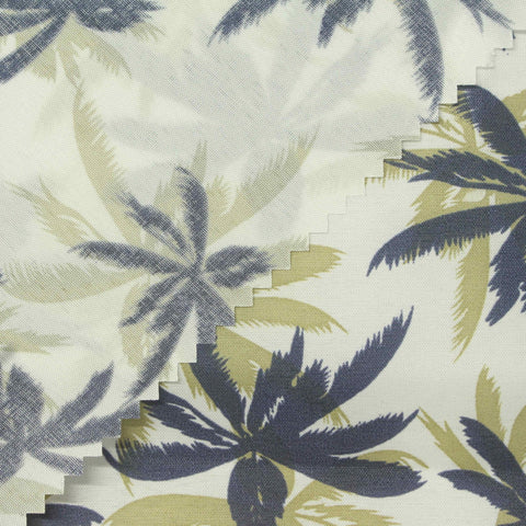 Dark Blue Palm Woven