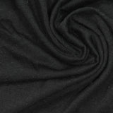 Polyester Tencel Lyocell Stretch Jersey Knit Fabric, 160 gsm, 140 cm — Black — photo 2