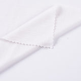 100% Viscose Jersey Knit Fabric, 121 gsm, 185 cm — White — photo 2