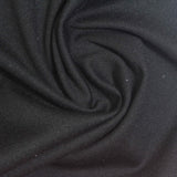 Viscose Nylon Stretch Piqué Knit Fabric, 240 gsm, 164 cm — Black — photo 2