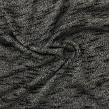 Black Marl Chunky Knit, Viscose — photo 2