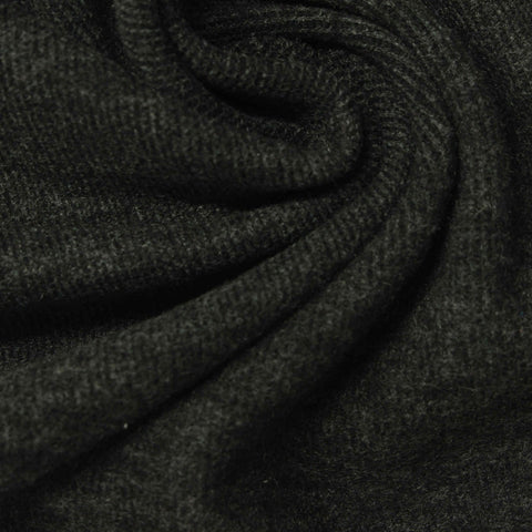 Polyester Stretch Interlock Knit Fabric, 280 gsm, 185 cm — Grey, ref EF-253494