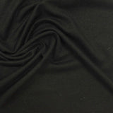 Viscose Stretch Knit Fabric, 193 gsm, 160 cm — Black — photo 2