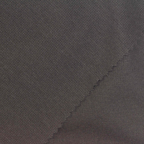 Plaid Viscose Polyester Stretch Waffle Knit Fabric, 280 gsm, 170 cm