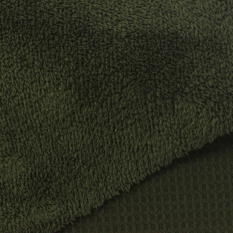 Dark Green Textured Knit, Polyester