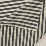 Black Stripes Woven, Cotton — photo 2