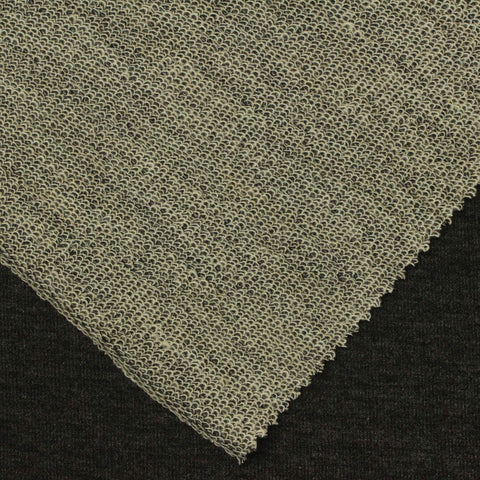 Dark Grey Marl French Terry, 200 gsm
