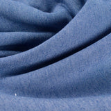 Cotton Polyester Interlock Knit Fabric, 300 gsm, 165 cm — Blue — photo 2
