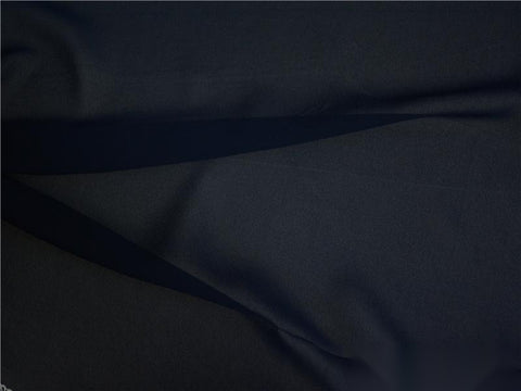 100% Polyester Chiffon Fabric, 99 gsm, 150 cm — Navy