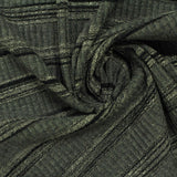 Light Grey Horizontal-Stripe Rib Knit, Poly-Viscose — photo 2