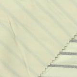 Grey Horizontal-Stripe Scuba Knit, Poly-Modal — photo 2