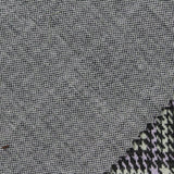 Black Houndstooth Jacquard, Poly-Cotton — photo 2