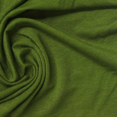 Viscose Stretch Jersey Knit Fabric, 170 gsm, 155 cm — Green