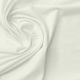 Polyester Stretch Milk Silk Knit Fabric, 110 gsm, 165 cm — White — photo 2