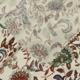 Green Bold-Floral Jersey Knit, Viscose — photo 2