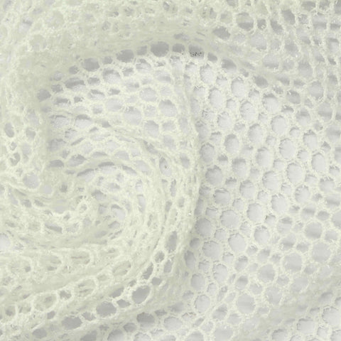 100% Polyester Warp Knit Fabric, 160 gsm, 160 cm — White