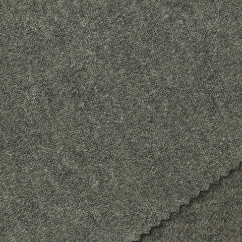 Heather Grey Marl Knit, Viscose-Poly