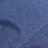 Polyester Cotton Rib Knit Fabric, 186 gsm — Navy — photo 2
